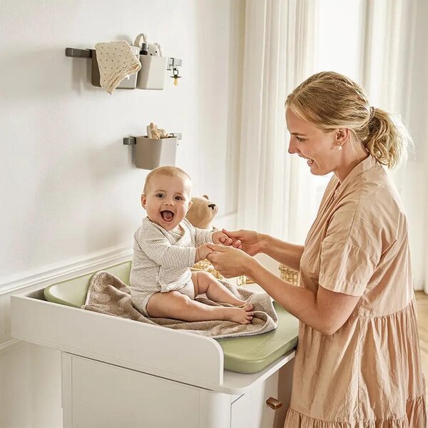 Leander чехол для пеленальной поверхности Matty 50x70cm, Olive - Leander