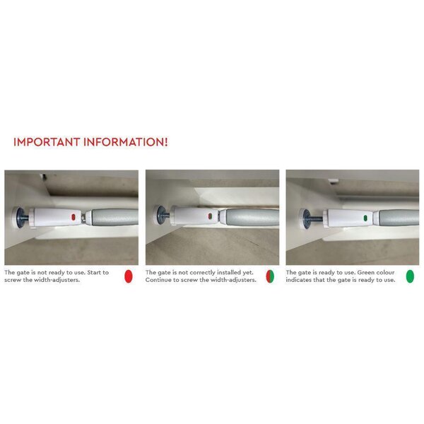 Tinynord safety gate GIA 75-82x4x77 cm - Tinynord