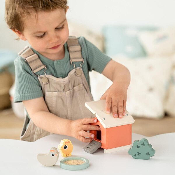 Done by Deer деревянная игрушка Tiny farm play set Clucky - Done by Deer