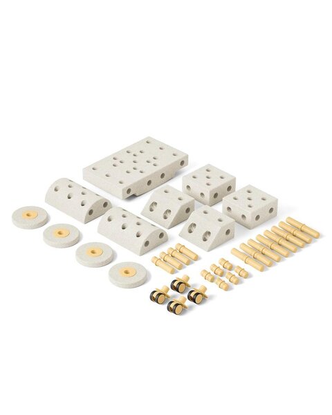 Modu building blocks Dreamer Set Sand Grey/Honey Yellow - Modu
