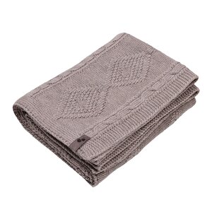 Nordbaby knitted merino blanket 75x100cm, Meriia Beige - Nordbaby