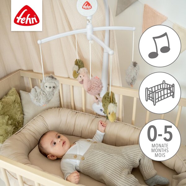 Fehn musical mobile Lazy, Crazy & Pink - Fehn