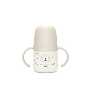 Suavinex sangadega joogipudel 150ml, (6+kuud) Wild & Free Grey - Suavinex