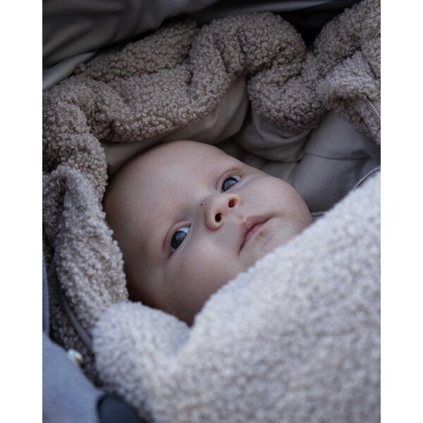 Easygrow Fnugg Teddy footmuff Sandbrown - Easygrow