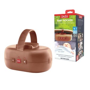 Zazu ROBBY Baby rocker with cry sensor Terracota - Dooky