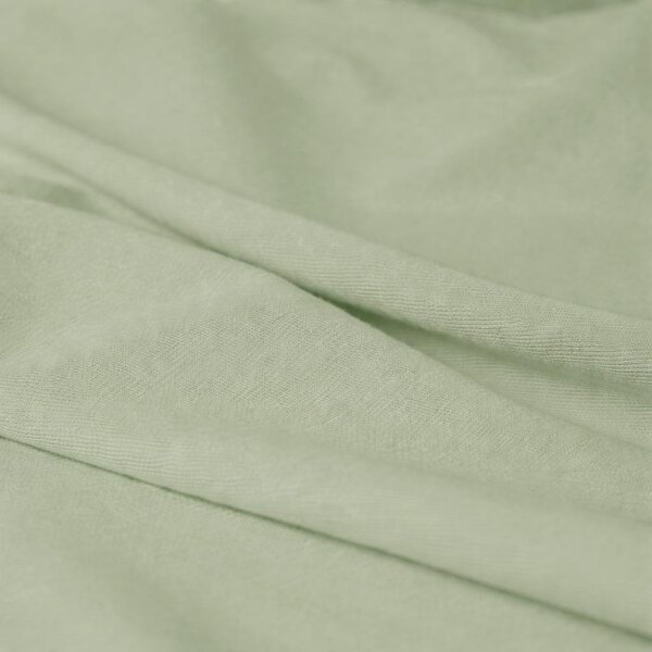 Tinynord bamboo fitted sheet 60x120cm, Green - Tinynord
