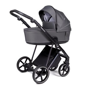Tinynord Lux stroller set Deep Green, Chrome Black - Tinynord