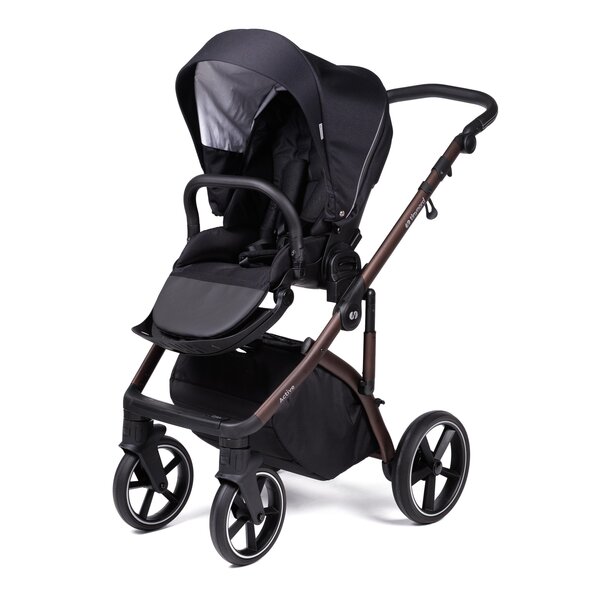 Tinynord Active stroller set Brilliant Black, Bronze Black - Tinynord