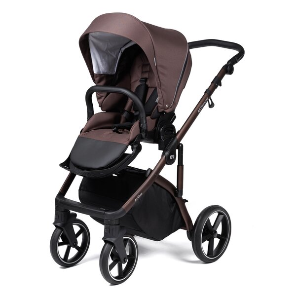 Tinynord Active stroller set Dark Chocolate, Bronze Black - Tinynord