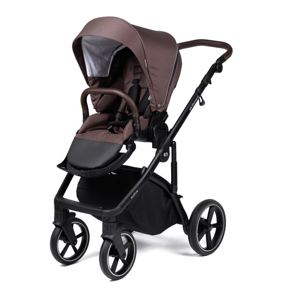 Tinynord Active stroller set Dark Chocolate, Onyx Brown - Tinynord