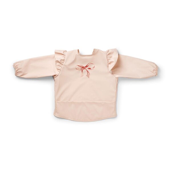 Elodie Details longsleeved Baby Bib Rosy Bow - Elodie Details