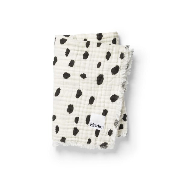 Elodie Details soft cotton blanket 75x100cm, Dalmatian Dots Grande - Elodie Details