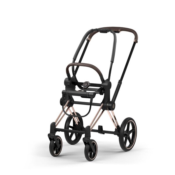 Cybex Priam Style stroller set Sepia Black, Frame Rose Gold - Cybex