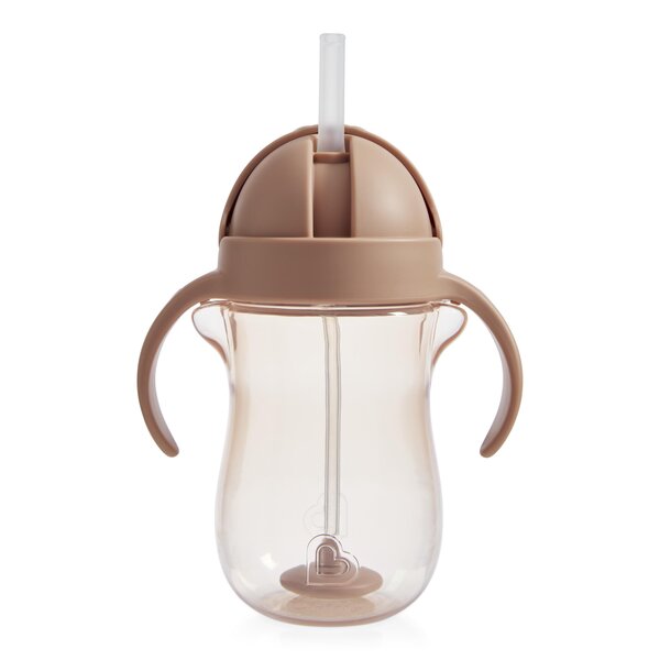 Munchkin any angle straw cup 296ml Dog Beige - Munchkin