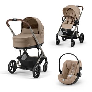 Cybex Balios S Lux 3in1 stroller set Almond Beige - Cybex