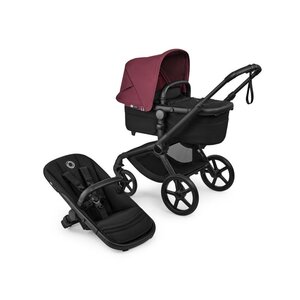 Bugaboo Fox 5 Renew 2in1 stroller set Black/Heritage Black, Dark Cherry - Bugaboo