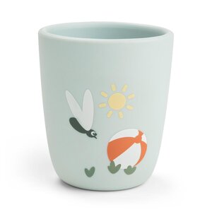 Done by Deer silicone mini mug Playground Blue - Done by Deer
