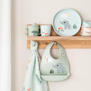 Done by Deer silicone mini mug Playground Blue - Done by Deer