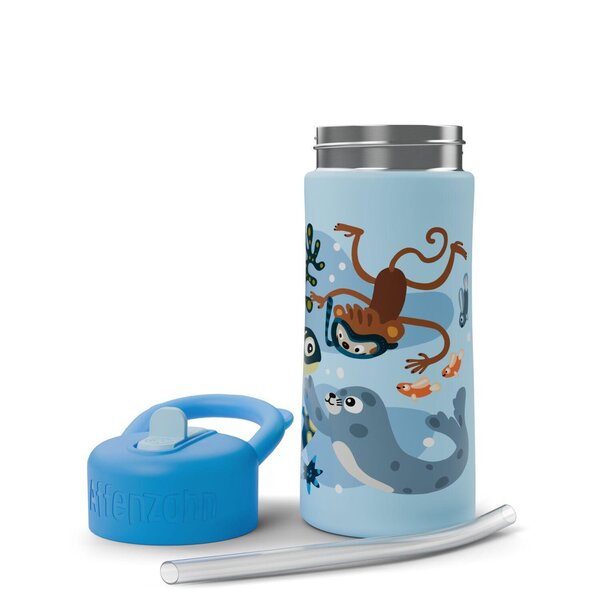 Affenzahn Stainless Steel Bottle Mighty meadow Unbelievable underwater world - Affenzahn