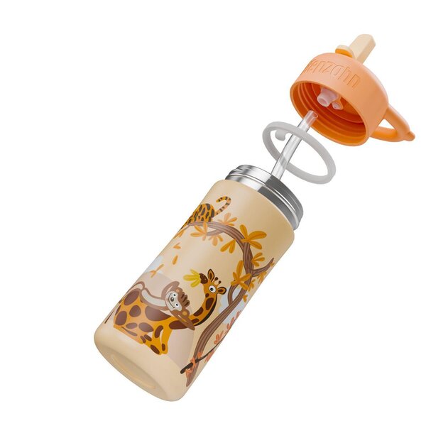Affenzahn Stainless Steel Bottle Fabulous fantasy world Sunny savannah - Affenzahn