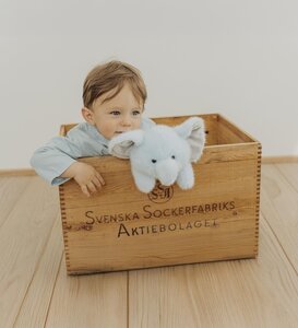 Teddykompaniet soft toy 34cm, Soft Squad Elephant  - Teddykompaniet