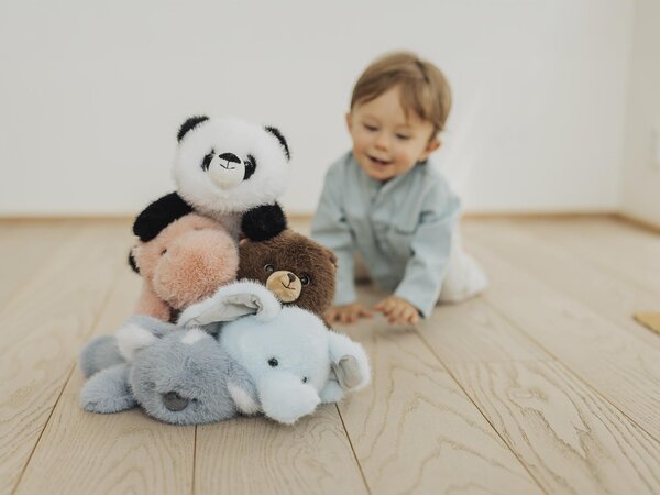 Teddykompaniet soft toy 28cm, Soft Squad Panda - Teddykompaniet