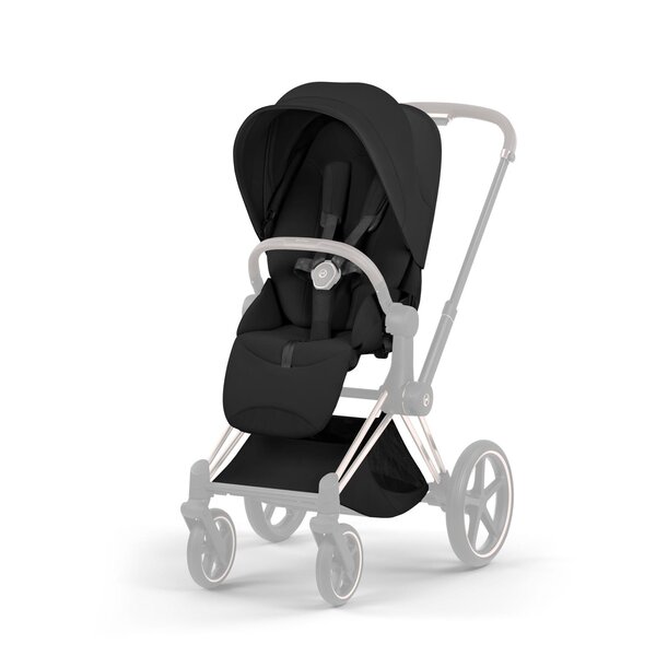 Cybex Priam Style stroller set Sepia Black, Frame Rose Gold - Cybex