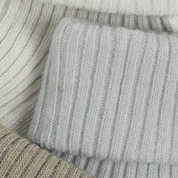 Minymo Baby 2x2 rib sock (3-pack) - Minymo