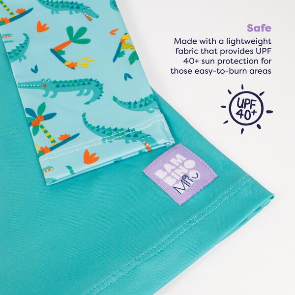 Bambino Mio Protective Swim Top Crafty Croc - Bambino Mio