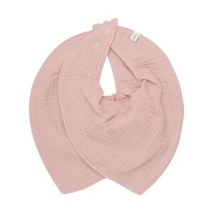 Pippi Bib Muslin (2-pack) Rose Tan - Pippi