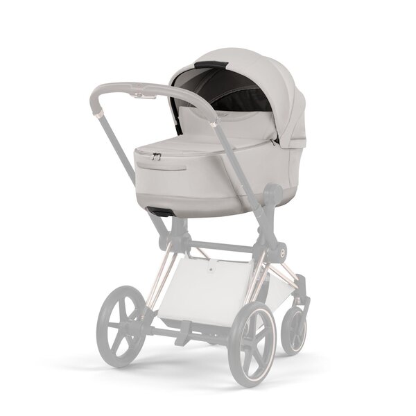 Cybex Priam Style stroller set City Grey, Frame Rose Gold - Cybex