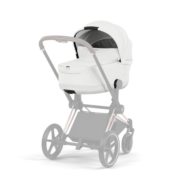 Cybex Priam Style stroller set Off White, Frame Rose Gold - Cybex