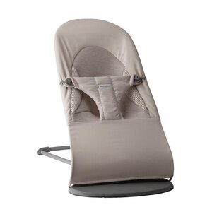 BabyBjörn Bouncer Balance Soft,Sand Grey, Tri-Fabric - BabyBjörn