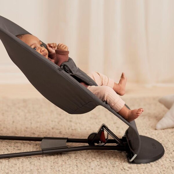 BabyBjörn Bouncer Balance Soft, Dark Grey, Tri-Fabric - BabyBjörn