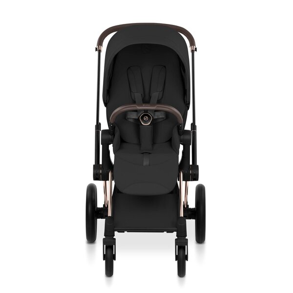 Cybex Priam Style stroller set Sepia Black, Frame Rose Gold - Cybex