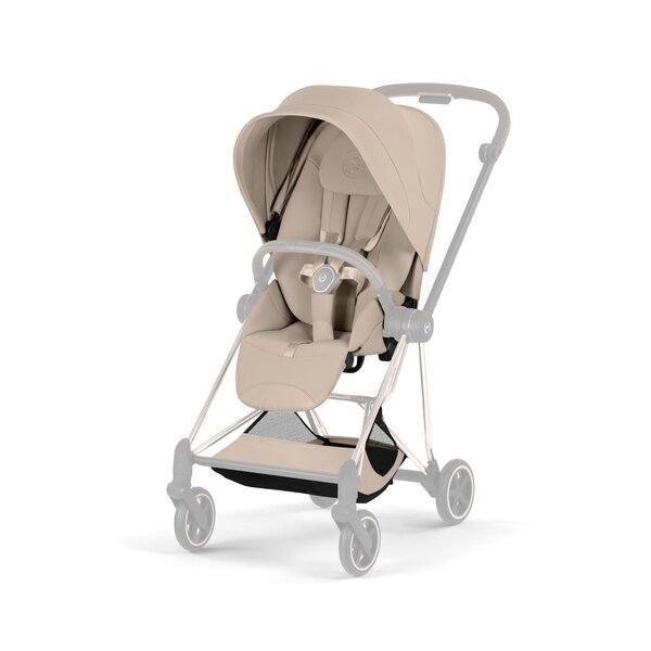 Cybex Mios Style pushchair Cozy Beige, Frame Rose Gold - Cybex