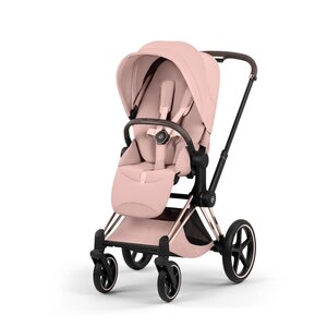 Cybex Priam Style stroller set Peach Pink, Frame Rose Gold - Cybex