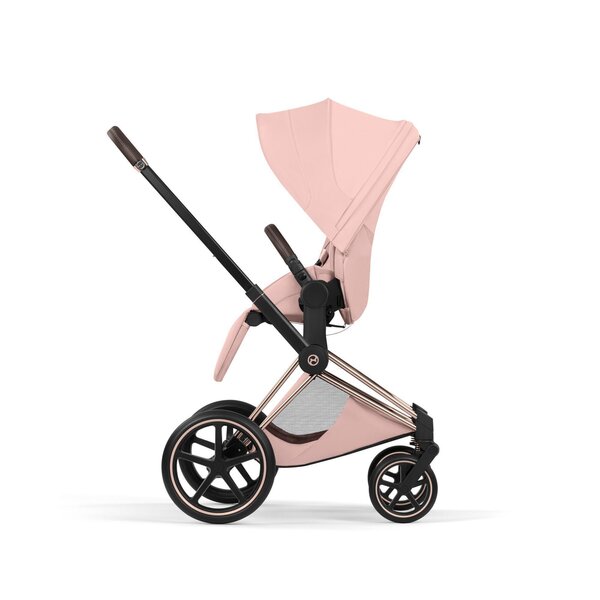 Cybex Priam Style stroller set Peach Pink, Frame Rose Gold - Cybex