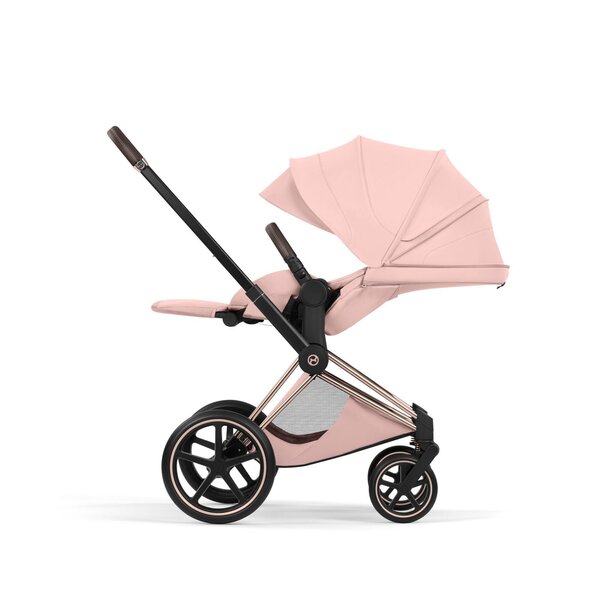 Cybex Priam Style stroller set Peach Pink, Frame Rose Gold - Cybex