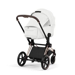 Cybex Priam Style stroller set Off White, Frame Rose Gold - Cybex