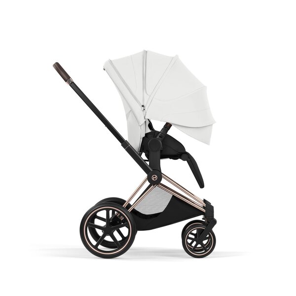 Cybex Priam Style stroller set Off White, Frame Rose Gold - Cybex