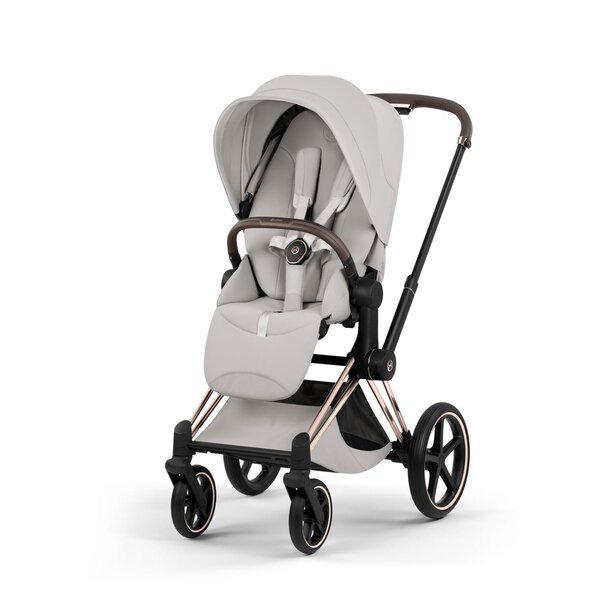 Cybex Priam Style stroller set City Grey, Frame Rose Gold - Cybex