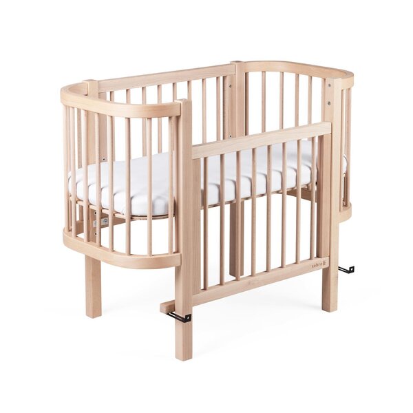 Sebra Bedside Crib, Wooden Edition - Sebra