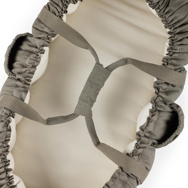 Sebra 3-in-1 Baby Nest, dark olive - Sebra