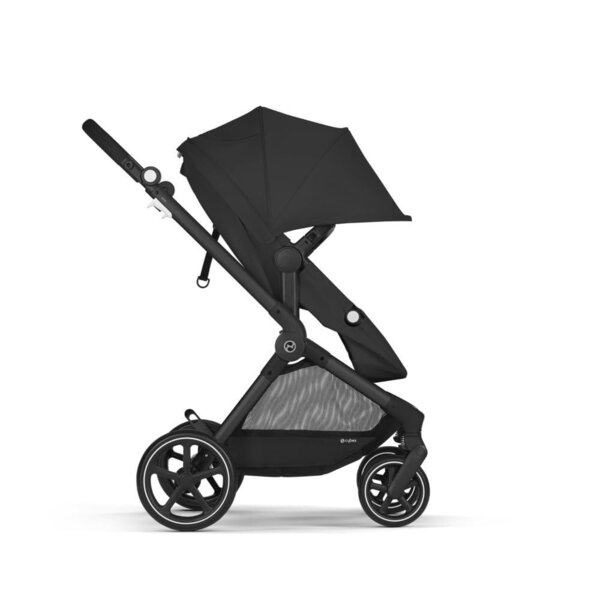 Cybex Eos 2in1 kомплект коляски Moon Black, black frame - Cybex