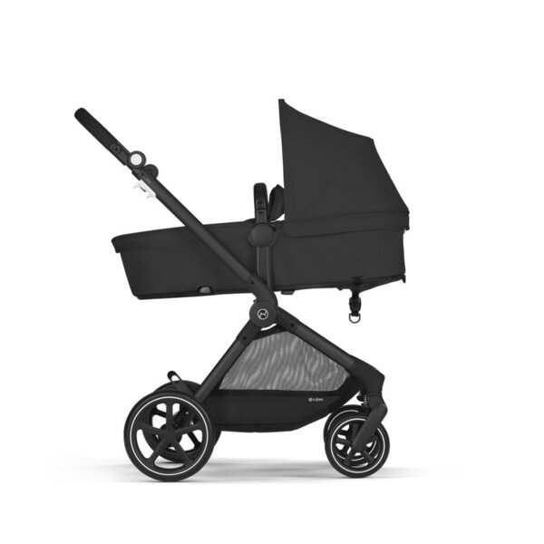 Cybex Eos 2in1 kомплект коляски Moon Black, black frame - Cybex