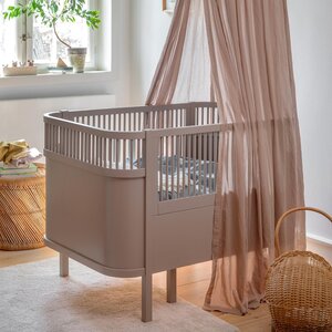 Sebra baby-Jr. bed, Baby & Jr., Jetty Beige - Sebra