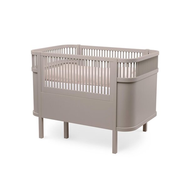 Sebra baby-Jr. bed, Baby & Jr., Jetty Beige - Sebra