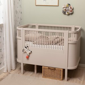 Sebra baby-Jr. bed, Baby & Jr., Birchbark Rose - Sebra