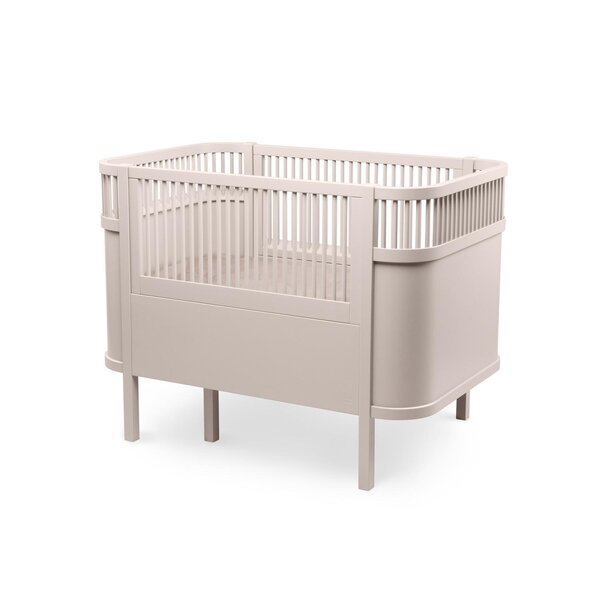 Sebra baby-Jr. bed, Baby & Jr., Birchbark Rose - Sebra